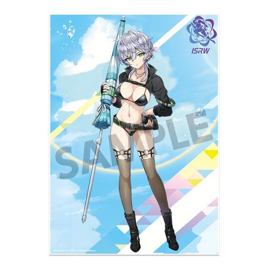 『ドルフィンウェーブ』ビジュアルアクリルプレート 咲良・アントニー(水着)