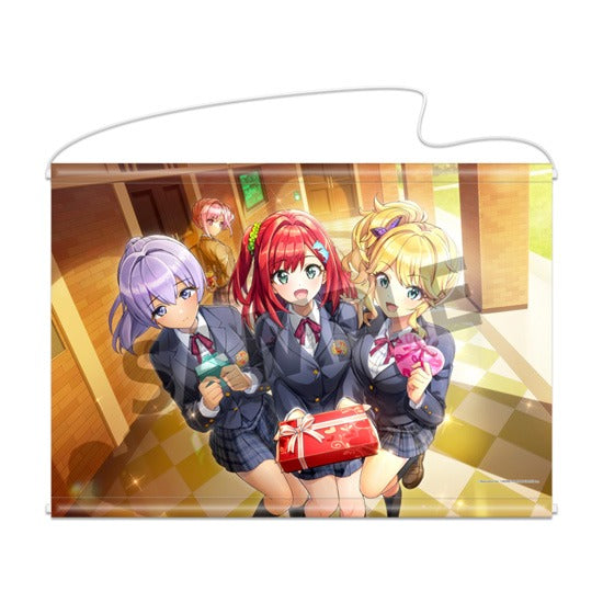 『ドルフィンウェーブ』B2タペストリー 颯&入華&桐利&かな(感謝をコーチに)