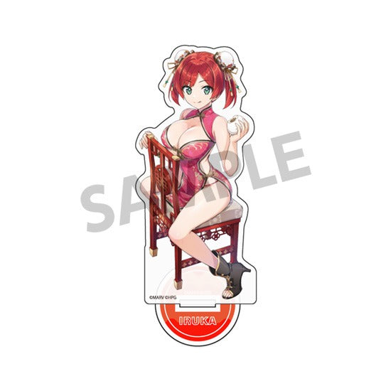 ドルフィンウェーブ』アクリルフィギュア 咲宮 入華(花蝶柄チャイナ
