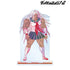 "Danganronpa 1·2 Reload" Sakura Oogami Ani-Art Clear Label BIG Acrylic Stand