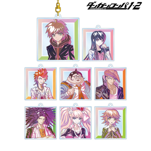 『ダンガンロンパ1・2 Reload』トレーディング Ani-Art clear label アクリルキーホルダー ver.A(全8種) BOX