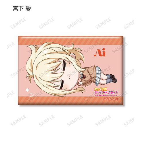 『ラブライブ!虹ヶ咲学園スクールアイドル同好会 』トレーディング ちびころ スクエア缶バッジ(全13種) BOX