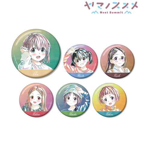 『ヤマノススメ Next Summit』トレーディング Ani-Art 第2弾 ⽸バッジ(全6種)BOX