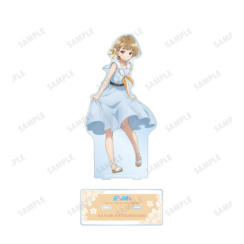 《弱角友崎君 2nd STAGE》全新繪製插圖 夏林花⽕ 禮服版 特大亞克力立牌