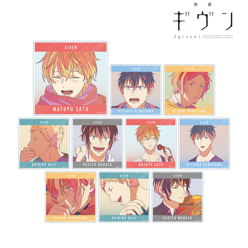 『映画 ギヴン』トレーディング Ani-Art clear label アクリルコースター(全10種) BOX
