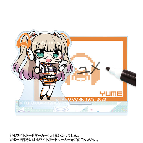 『グルーヴコースター』ユメ ちびキャラ アクリルメモスタンド ver.B