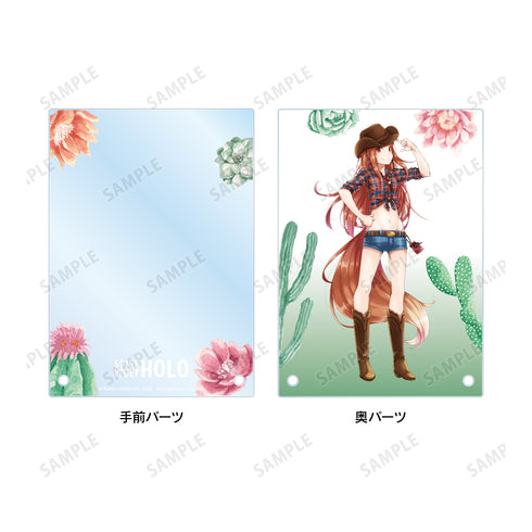 《狼與香辛料》文倉十老師 全新繪製插圖 霍洛 西部女郎版 雙層壓克力板