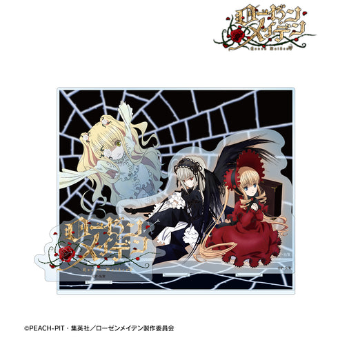 『ローゼンメイデン』⽔銀燈&真紅&雪華綺晶 アクリルジオラマ