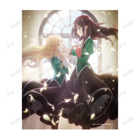 『私の百合はお仕事です!』ティザービジュアル キャンバスボード