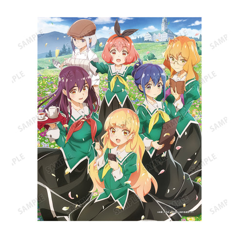 『私の百合はお仕事です!』キービジュアル キャンバスボード