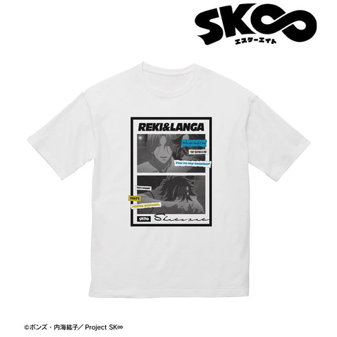 『SK∞ エスケーエイト』 喜屋武 暦&馳河 ランガ 台詞BIGシルエットTシャツユニセックス