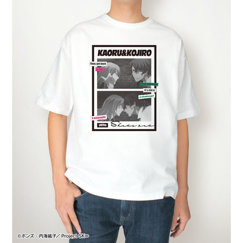 『SK∞ エスケーエイト』 桜屋敷 薫&南城 虎次郎 台詞BIGシルエットTシャツユニセックス