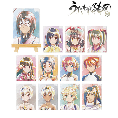 『うたわれるもの 二人の白皇』トレーディング Ani-Art aqua label ミニキャンバスボード(全12種)BOX
