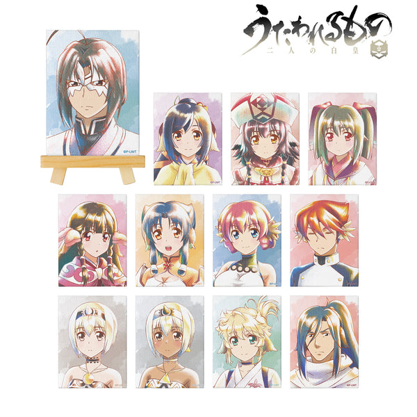 『うたわれるもの 二人の白皇』トレーディング Ani-Art aqua label ミニキャンバスボード(全12種)BOX