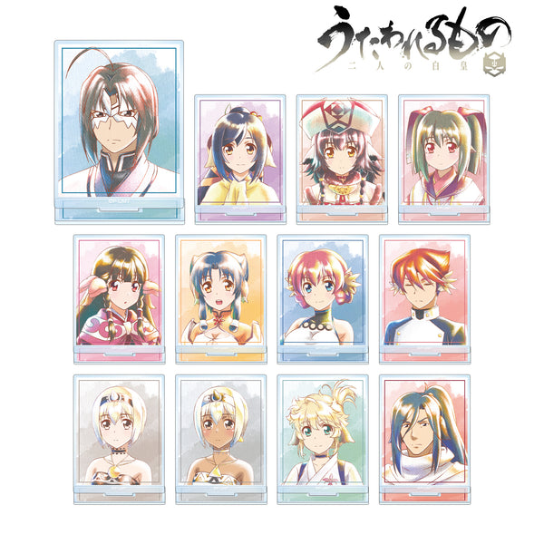 『うたわれるもの 二人の白皇』トレーディング Ani-Art aqua label アクリルスタンド(全12種)BOX