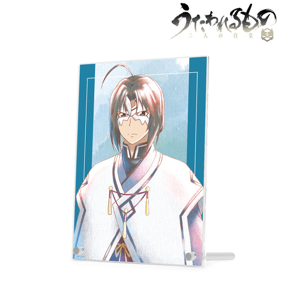 『うたわれるもの 二人の白皇』オシュトル(ハク) Ani-Art aqua label A5アクリルパネル