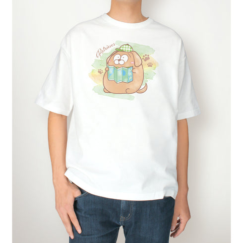 『おそ松さん 松犬』レトリバー Ani-Art aqua label BIGシルエットTシャツ