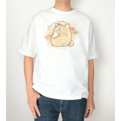 『おそ松さん 松犬』ポメラニアン Ani-Art aqua label BIGシルエットTシャツ