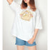 『おそ松さん 松犬』ポメラニアン Ani-Art aqua label BIGシルエットTシャツ