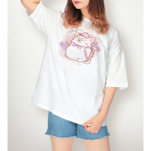 『おそ松さん 松犬』チワワ Ani-Art aqua label BIGシルエットTシャツ
