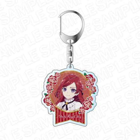 『悲劇の元凶となる最強外道ラスボス女王は民の為に尽くします。』 アクリルキーホルダー プライド(8歳 ver.)