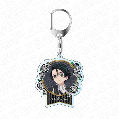 『悲劇の元凶となる最強外道ラスボス女王は民の為に尽くします。』 アクリルキーホルダー ステイル(7歳 ver.)