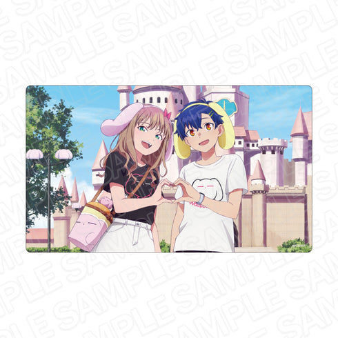 『グリッドマン ユニバース』 ラバーデスクマット 麻中 蓬&南 夢芽 Possibility ver.