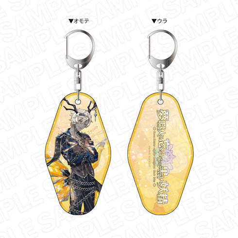 『夢職人と忘れじの黒い妖精』 ホログラム両面キーホルダー チェッピー Bet your flame