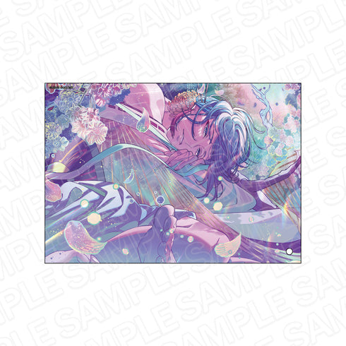 『夢職人と忘れじの黒い妖精』 ミニアクリルアート 葵月覚醒 ゆらり、揺蕩う百花の宵に