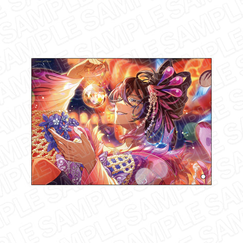 『夢職人と忘れじの黒い妖精』 ミニアクリルアート リンドウ覚醒後 ゆらり、揺蕩う百花の宵に