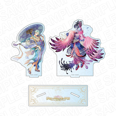 『夢職人と忘れじの黒い妖精』 ペアアクリルスタンド 葵&リンドウ ゆらり、揺蕩う百花の宵に