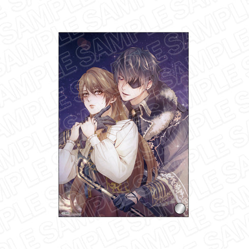 『イケメン王子 美女と野獣の最後の恋』 ミニアクリルアート ギルベルト=フォン=オブシディアン 2023 CAFE ver.