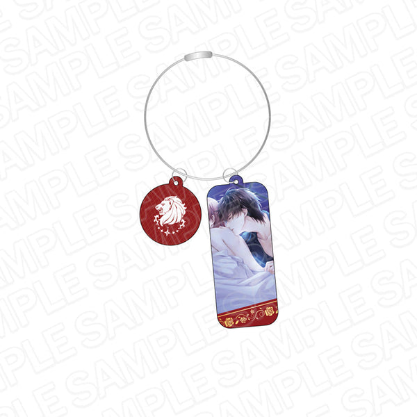 『イケメン王子 美女と野獣の最後の恋』 ワイヤー両面キーホルダー レオン=ドントゥール 2023 CAFE ver.