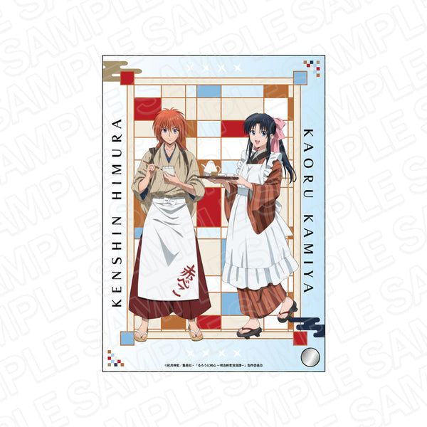 『るろうに剣心 -明治剣客浪漫譚-』 ミニアクリルアート 剣心&薫 期間限定出張喫茶「赤べこ」 ver.