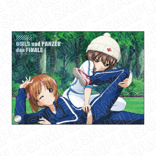 『ガールズ&パンツァー 最終章』 キラキラミニアクリルアート 西住 みほ&西住 まほ