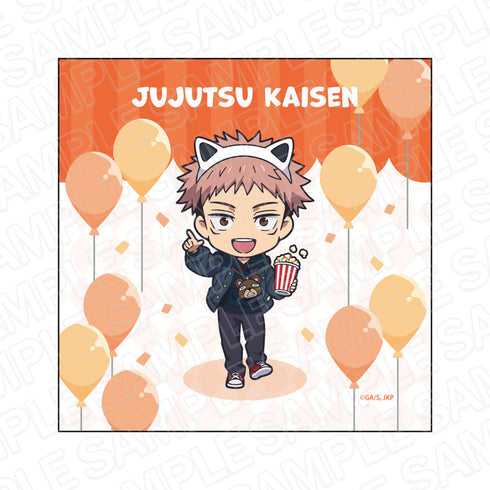 『呪術廻戦』 マイクロファイバー 虎杖悠仁 遊園地ミニキャラ ver.