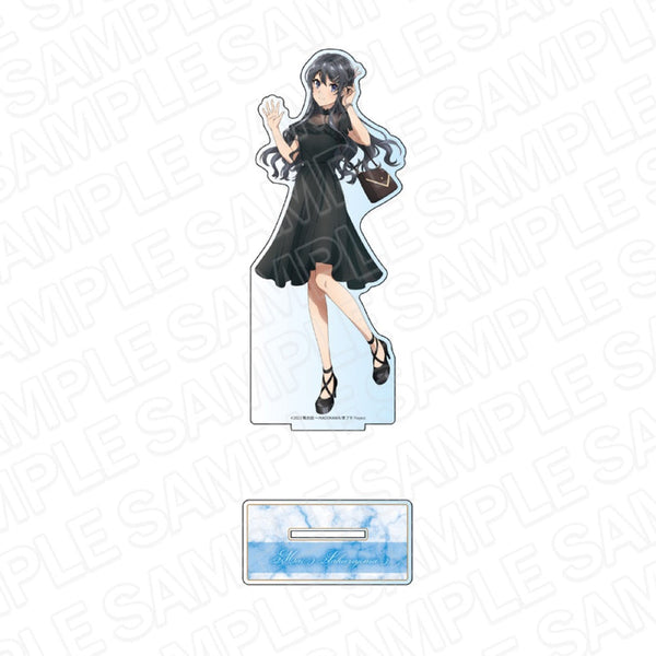 『青春ブタ野郎はバニーガール先輩の夢を見ない』 デカアクリルスタンド 桜島麻衣 シックドレス ver.