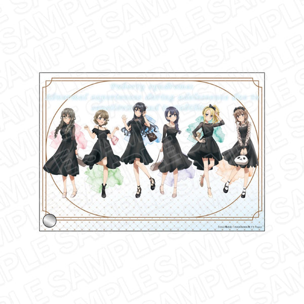 『青春ブタ野郎はバニーガール先輩の夢を見ない』 ミニアクリルアート シックドレス ver.