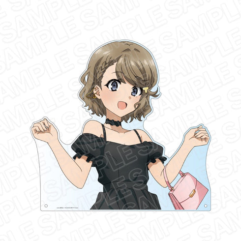 『青春ブタ野郎はバニーガール先輩の夢を見ない』 特大ダイカットアクリルボード 古賀朋絵 シックドレス ver.