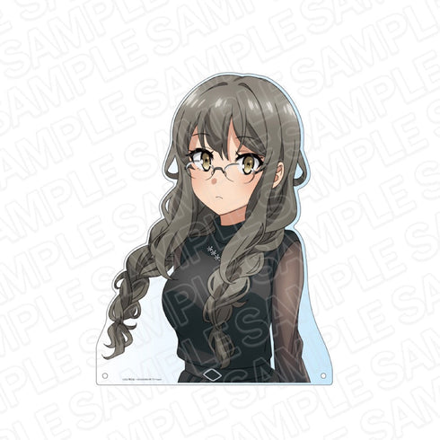 『青春ブタ野郎はバニーガール先輩の夢を見ない』 特大ダイカットアクリルボード 双葉理央 シックドレス ver.