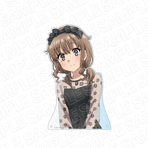 『青春ブタ野郎はバニーガール先輩の夢を見ない』 特大ダイカットアクリルボード 梓川かえで シックドレス ver.