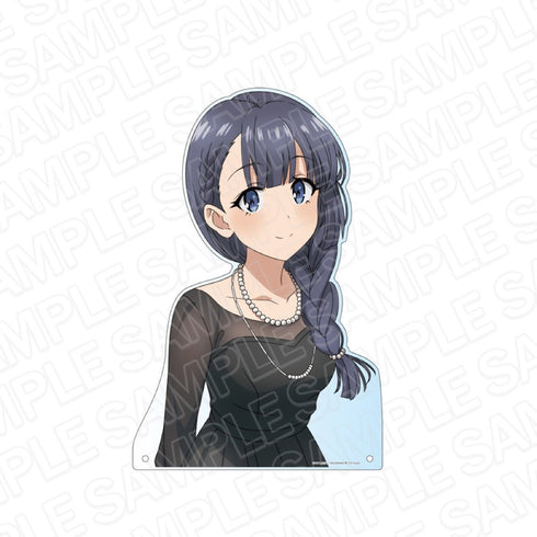 『青春ブタ野郎はバニーガール先輩の夢を見ない』 特大ダイカットアクリルボード 牧之原翔子 シックドレス ver.