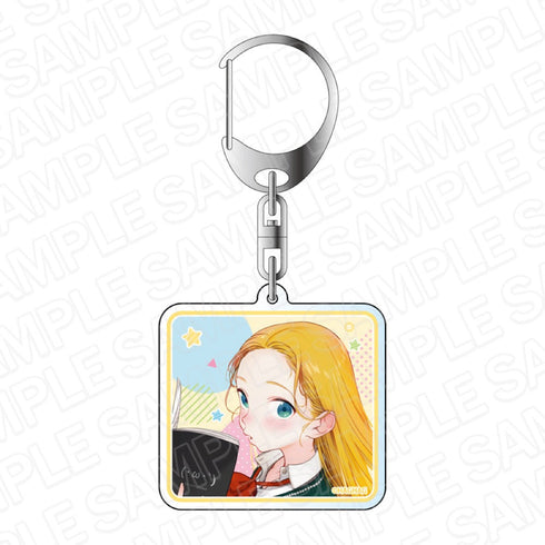 『サーシャちゃんとクラスメイトオタクくん』 アクリルキーホルダー サーシャちゃん C