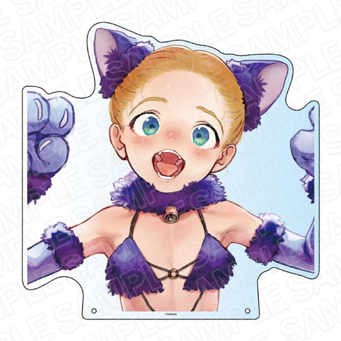 『サーシャちゃんとクラスメイトオタクくん』 特大ダイカットアクリルボード サーシャちゃん ハロウィン ver.