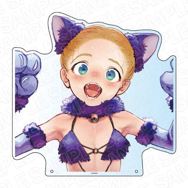 『サーシャちゃんとクラスメイトオタクくん』 特大ダイカットアクリルボード サーシャちゃん ハロウィン ver.