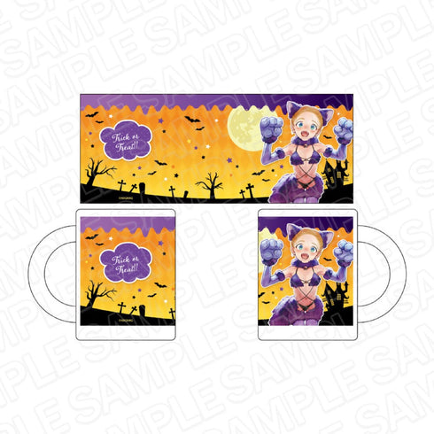 『サーシャちゃんとクラスメイトオタクくん』 マグカップ サーシャちゃん ハロウィン ver.