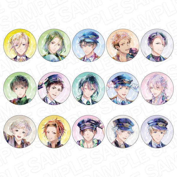 『STATION IDOL LATCH!』 カンバッジ(ブラインド) PALE TONE series A 新シリーズ セット