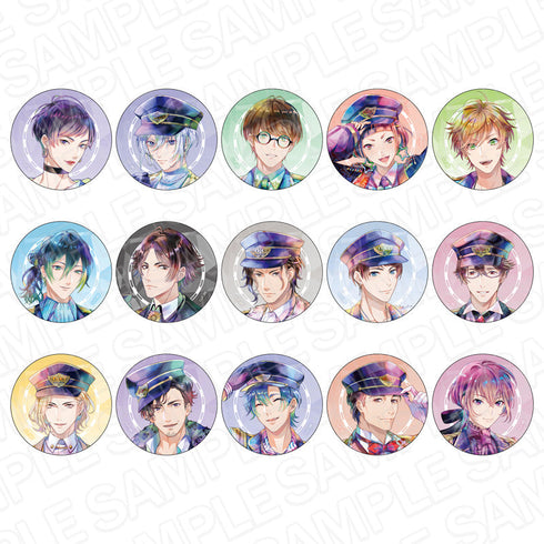 『STATION IDOL LATCH!』 カンバッジ(ブラインド) PALE TONE series B 新シリーズ セット