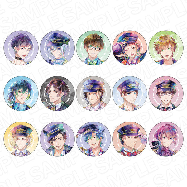 『STATION IDOL LATCH!』 カンバッジ(ブラインド) PALE TONE series B 新シリーズ セット