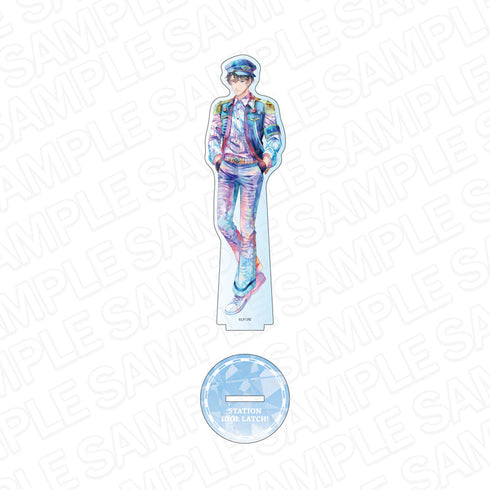 『STATION IDOL LATCH!』 アクリルフィギュア PALE TONE series 雷電 遊生 新シリーズ